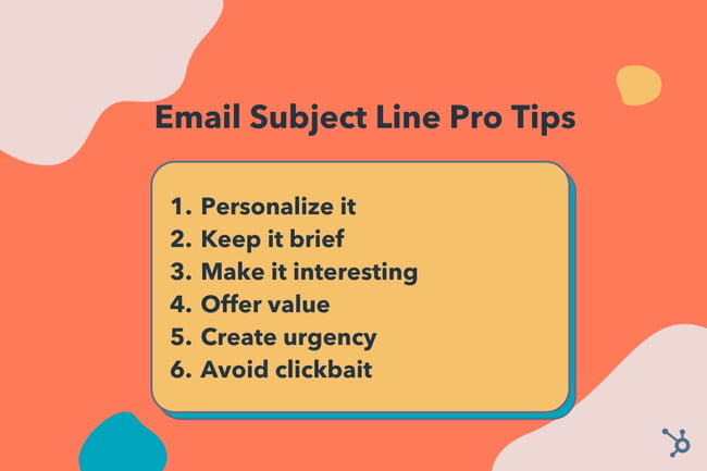 follow-up email subject line tips