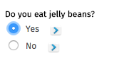 Example of a short yes or no survey 