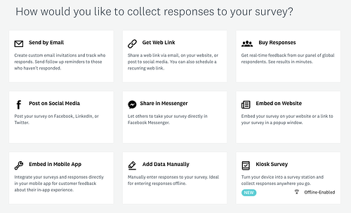 How to create a survey using survey monkey: send your survey to respondents