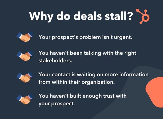 stall tactics why do deals stall