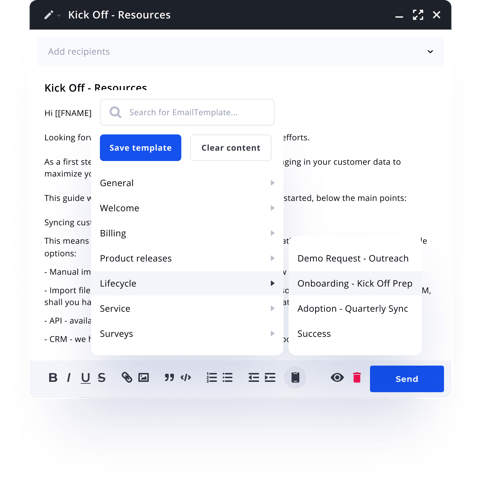 customer success tools: planhat