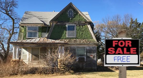 Would you take free land in rural America?