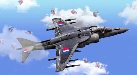 The time Pepsi got sued for a $33m fighter jet