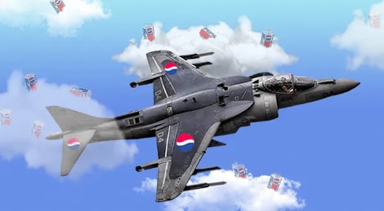 The time Pepsi got sued for a $33m fighter jet