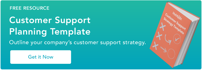 support plan