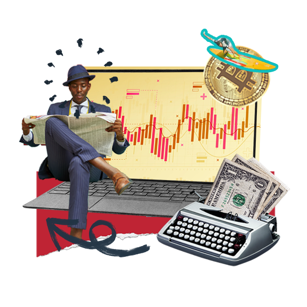 Typewriter printing money